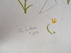 Jean COCTEAU and Raymond MORETTI: Love Encounter - Original Hansigned Lithograph