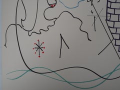 Jean COCTEAU and Raymond MORETTI - Original Lithograph, 1973