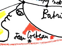Jean Cocteau (d'après) - Europe notre pays - Lithographie