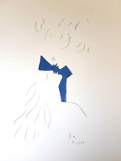 Jean Cocteau – Liebhaber – Originallithographie