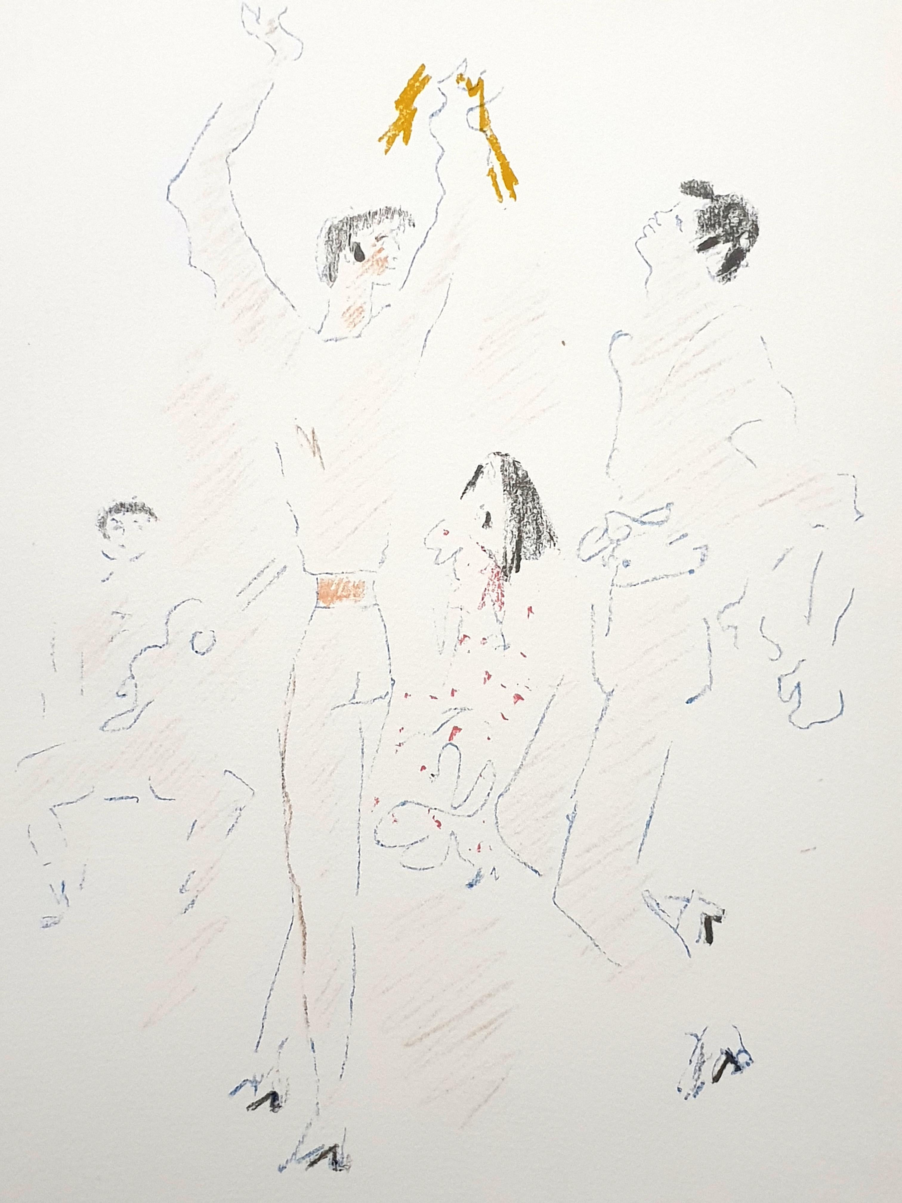 Jean Cocteau - Olé - Original Lithograph
1934
Signed and dated in the plate
Numbered in pencil
Edition : /200
Dimensions: 50 x 33 cm
Provenance : Succession Dermit, Cocteau's heir