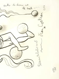 Jean Cocteau - Parametabolismes - Litografia originale