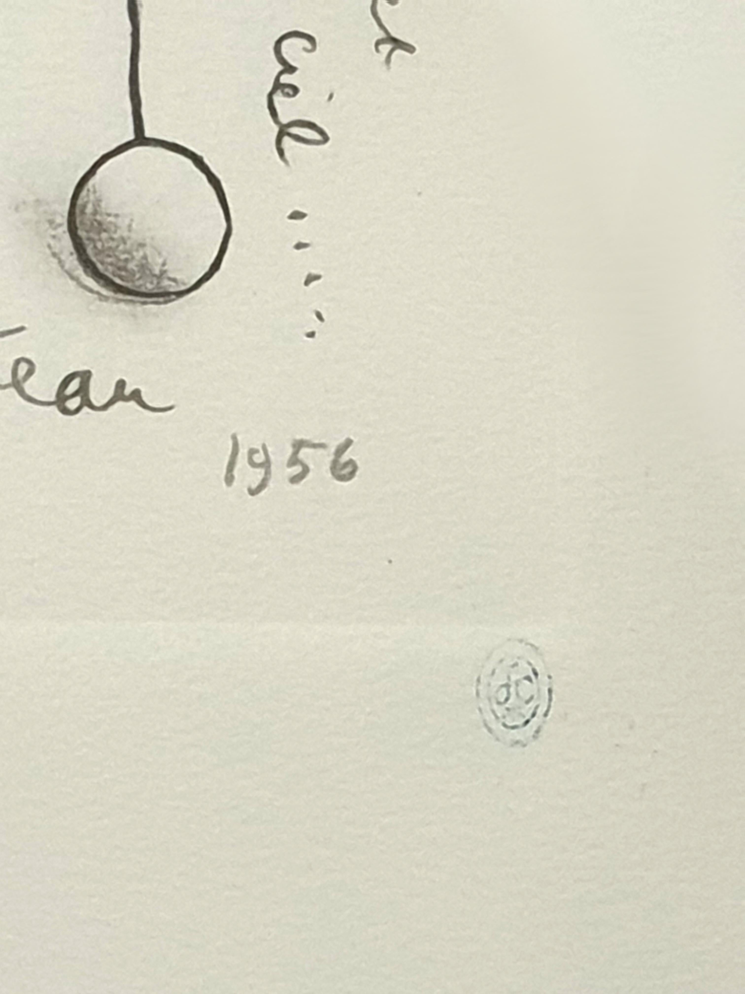 Jean Cocteau - Parametabolismes - Original Lithographie im Angebot 4