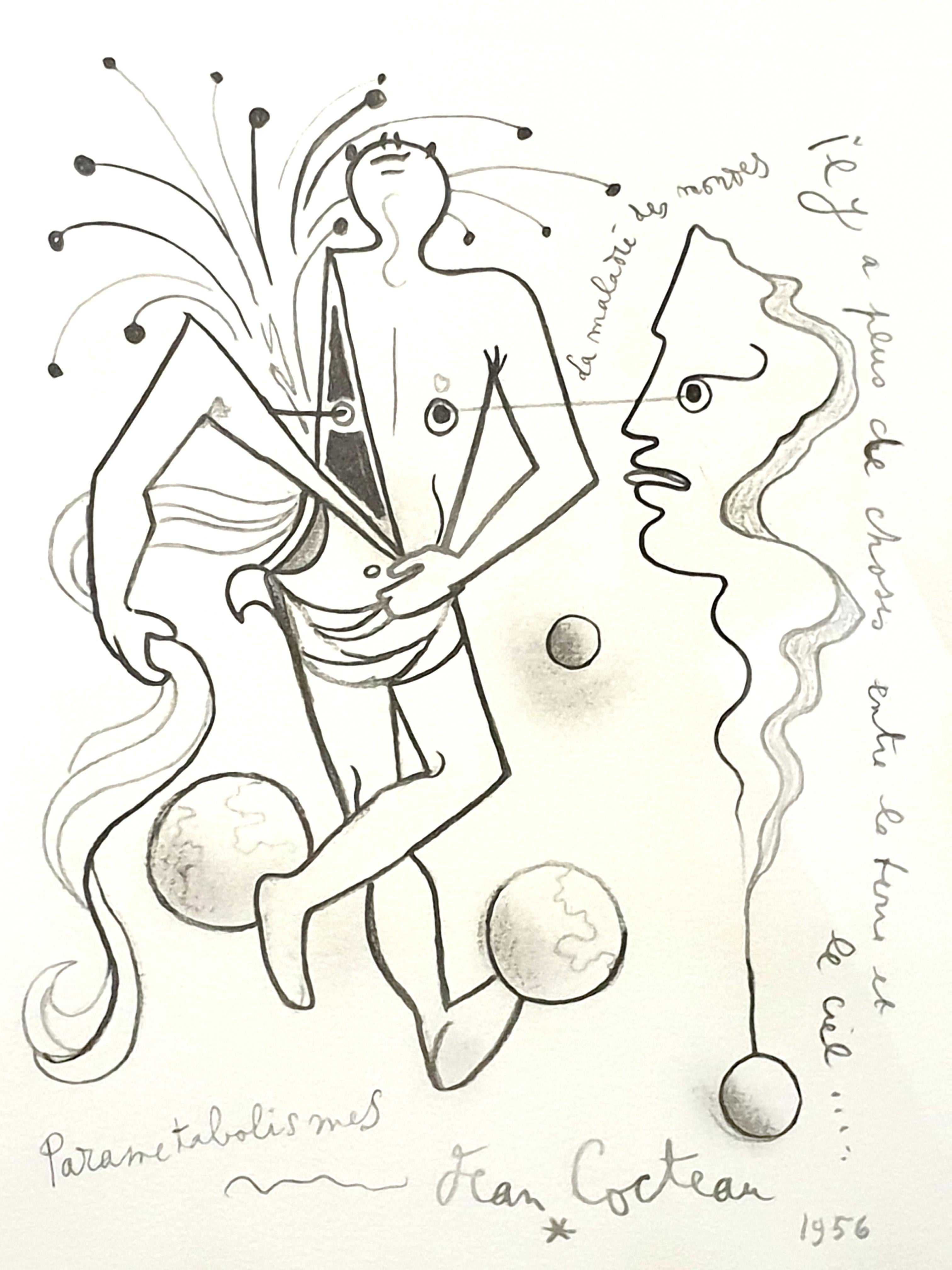 Jean Cocteau - Parametabolismes - Original Lithograph