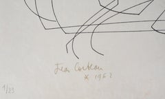 Jean COCTEAU & Raymond MORETTI: Birth of Venus - Original Handsigned Lithograph