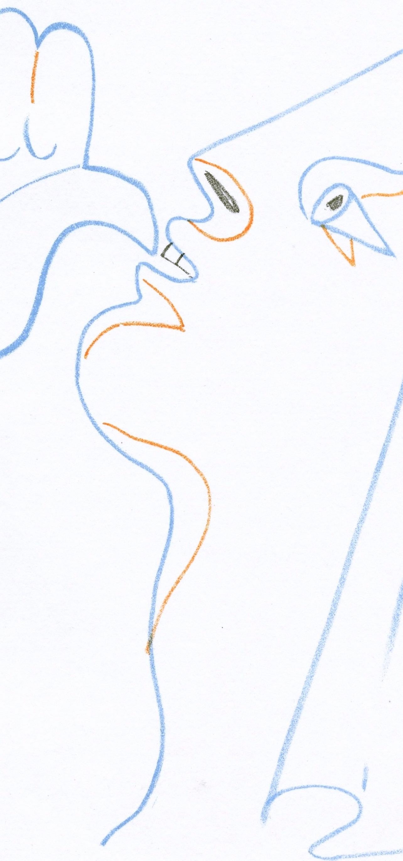 Jean Cocteau, Scene IV, The Bridal Couple of the Eiffel Tower, Theatre, 1957 For Sale 1