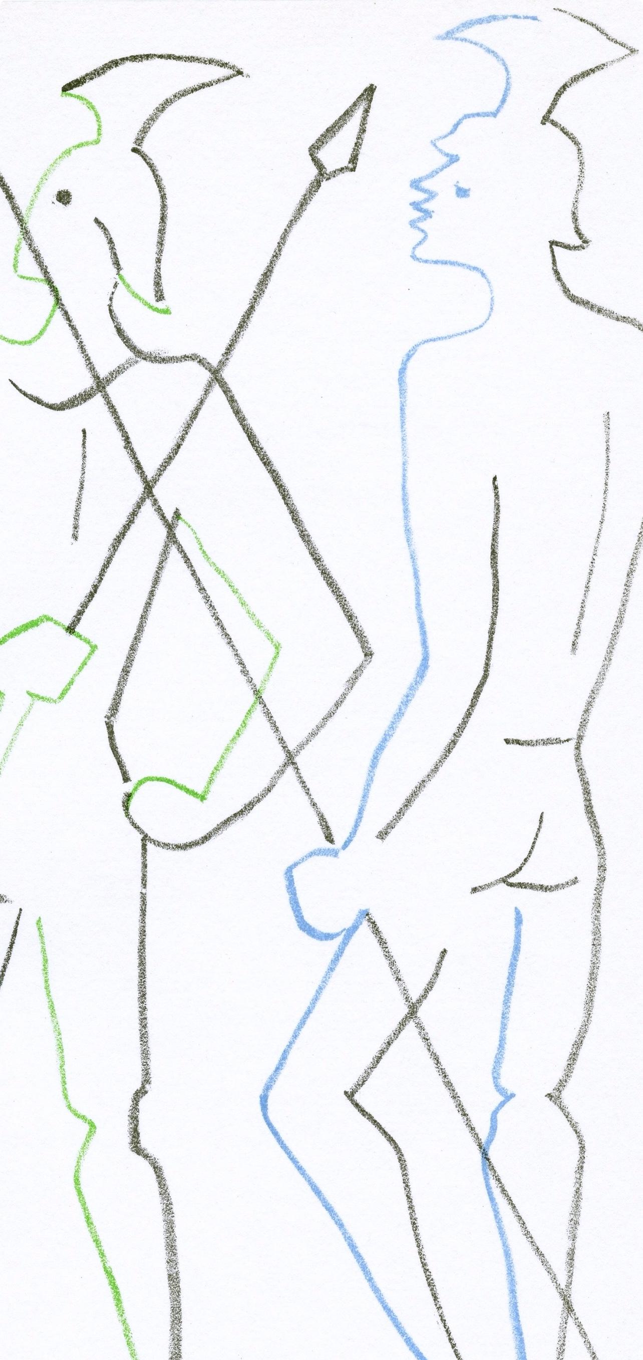 Jean Cocteau, Scene XII, The Infernal Machine, from Theatre, 1957 For Sale 1