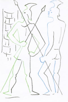 Jean Cocteau, Scene XII, The Infernal Machine, from Theatre, 1957