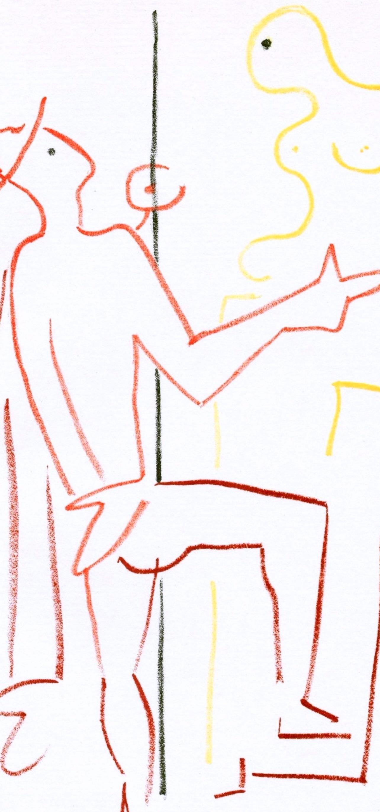 Jean Cocteau, Scene XIII, The Infernal Machine, from Theatre, 1957 For Sale 1