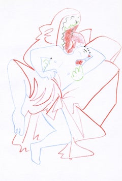 Jean Cocteau, Scene XIV, The Infernal Machine, from Theatre, 1957