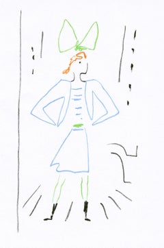 Jean Cocteau, Scene XL, Pocket Theater, from Theatre, 1957