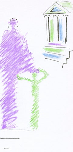 Jean Cocteau, Scene XV, Oedipus Rex, from Theatre, 1957