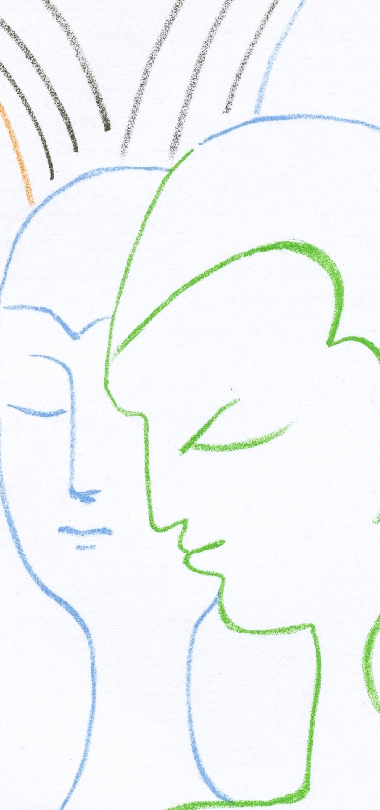 Jean Cocteau, Scene XVI, The Knights of the Round Table, from Theatre, 1957 For Sale 2