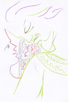 Jean Cocteau, Scene XVIII, The Knights of the Round Table, from Theatre, 1957