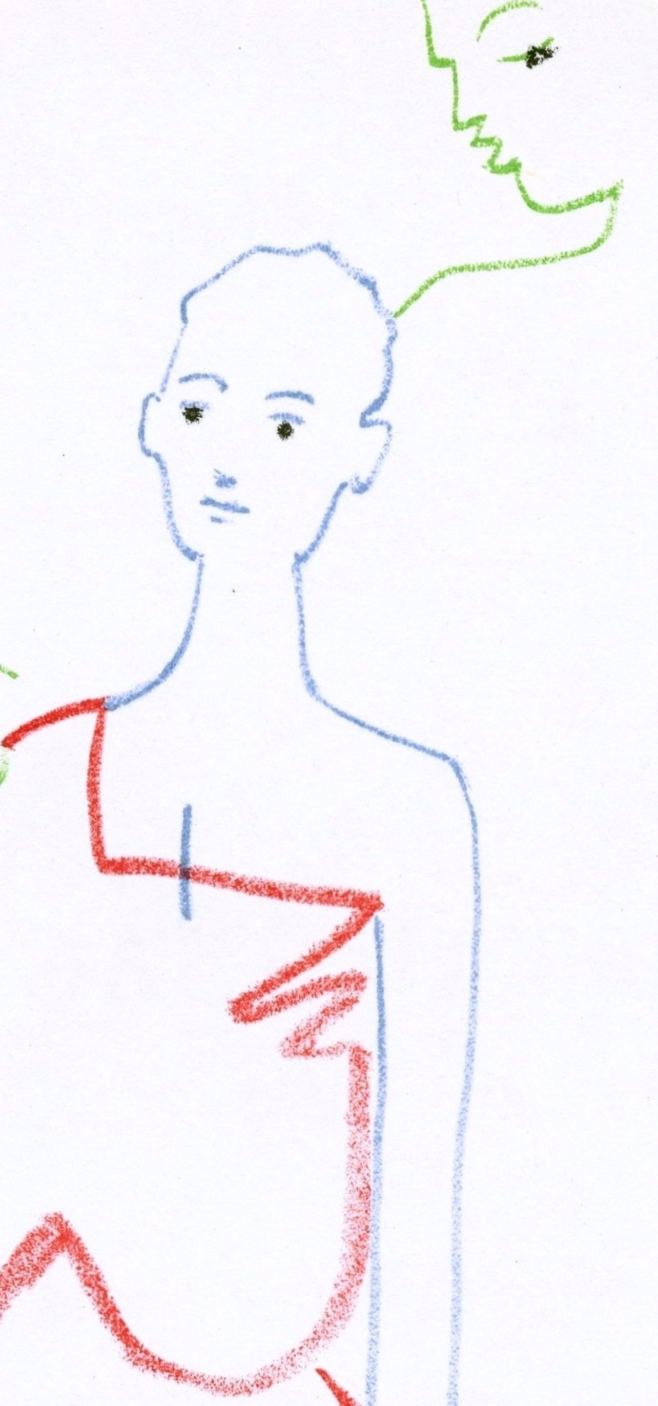 Jean Cocteau, Scene XXII, The Sacred Monsters, from Theatre, 1957 For Sale 3