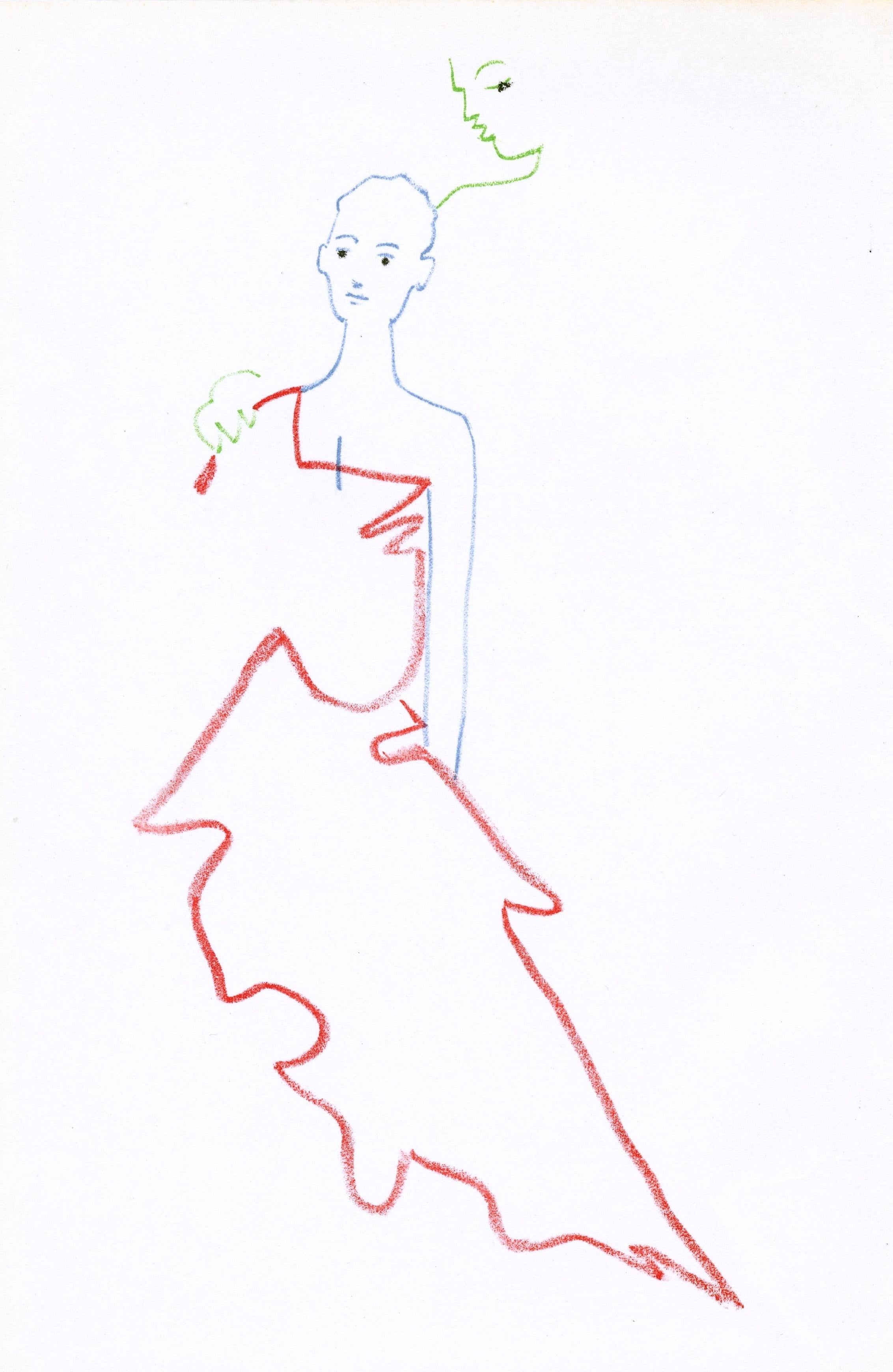 Jean Cocteau, Scene XXII, The Sacred Monsters, from Theatre, 1957