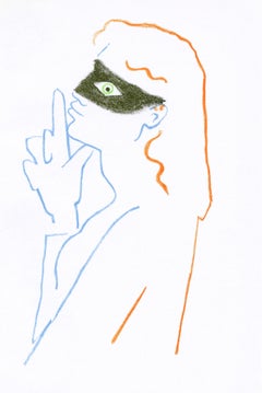 Jean Cocteau - Jean Cocteau, Scene XXIV, The Typewriter, from Theatre, 1957 Jean Cocteau, Scene XXIV, The Typewriter, from Theatre, 1957