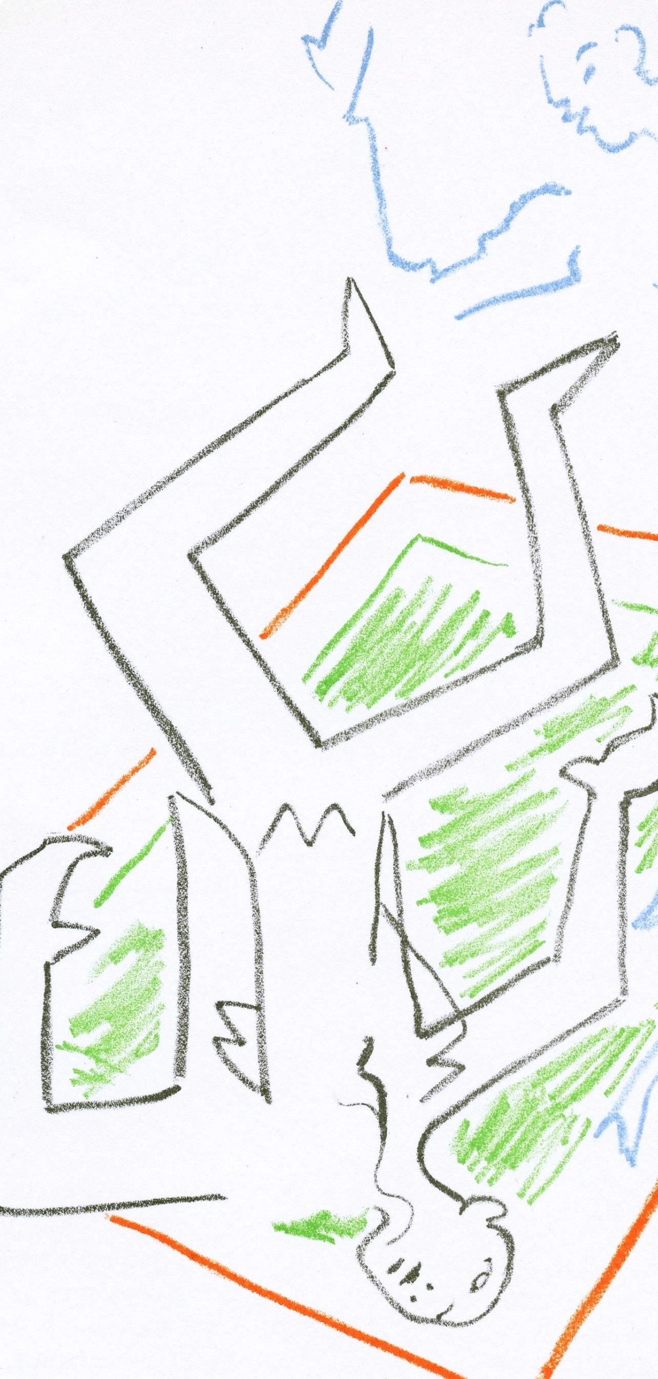 Jean Cocteau, Scène XXV, La machine à écrire, du Théâtre, 1957 en vente 2