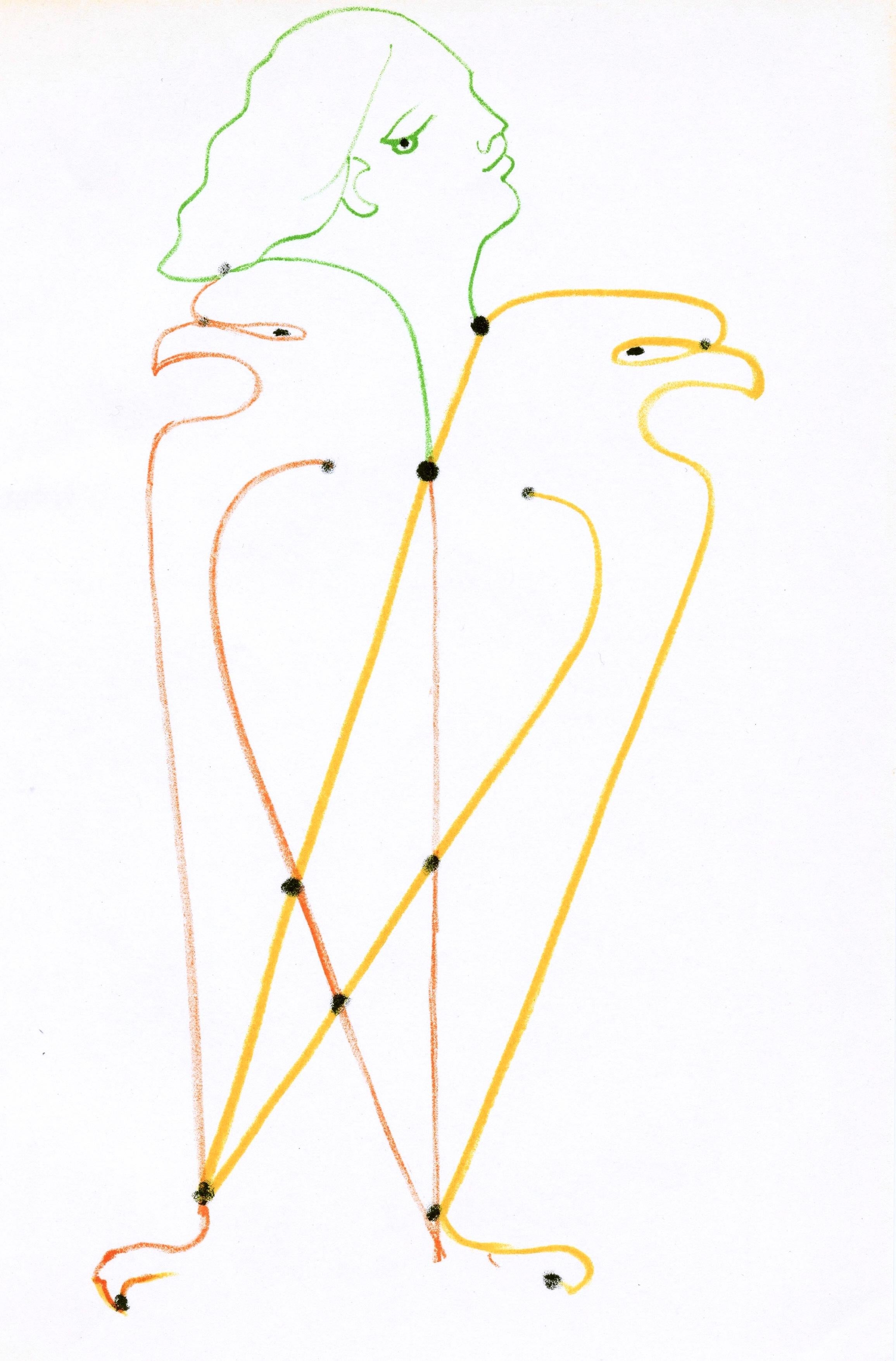 Jean Cocteau, Scene XXX, The Eagle with Two Heads, from Theatre, 1957