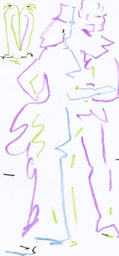 Jean Cocteau, Scene XXXI, The Eagle with Two Heads, from Theatre, 1957