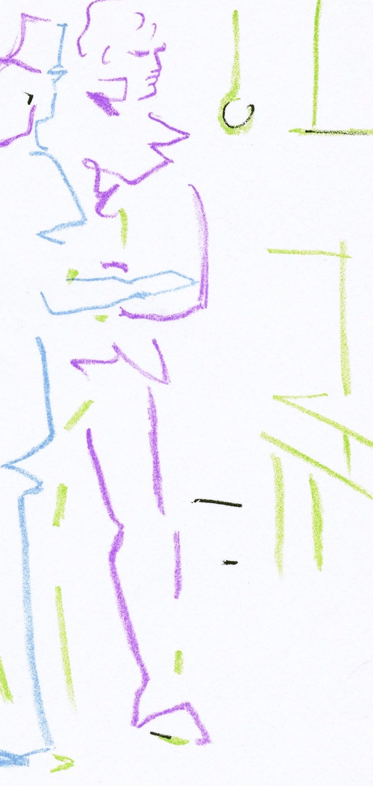 Jean Cocteau, Szene XXXI, Der Adler mit den zwei Köpfen, aus Theater, 1957 im Angebot 2