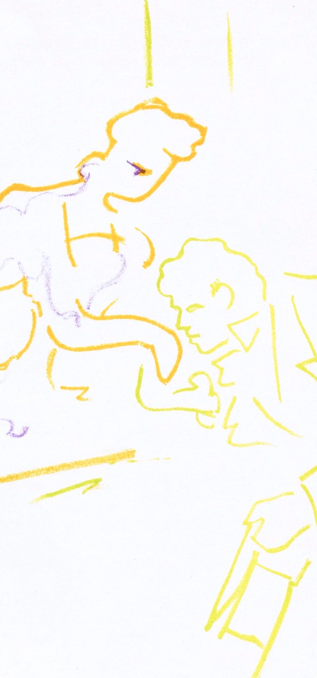 Jean Cocteau, Scene XXXII, The Eagle with Two Heads, from Theatre, 1957 For Sale 1