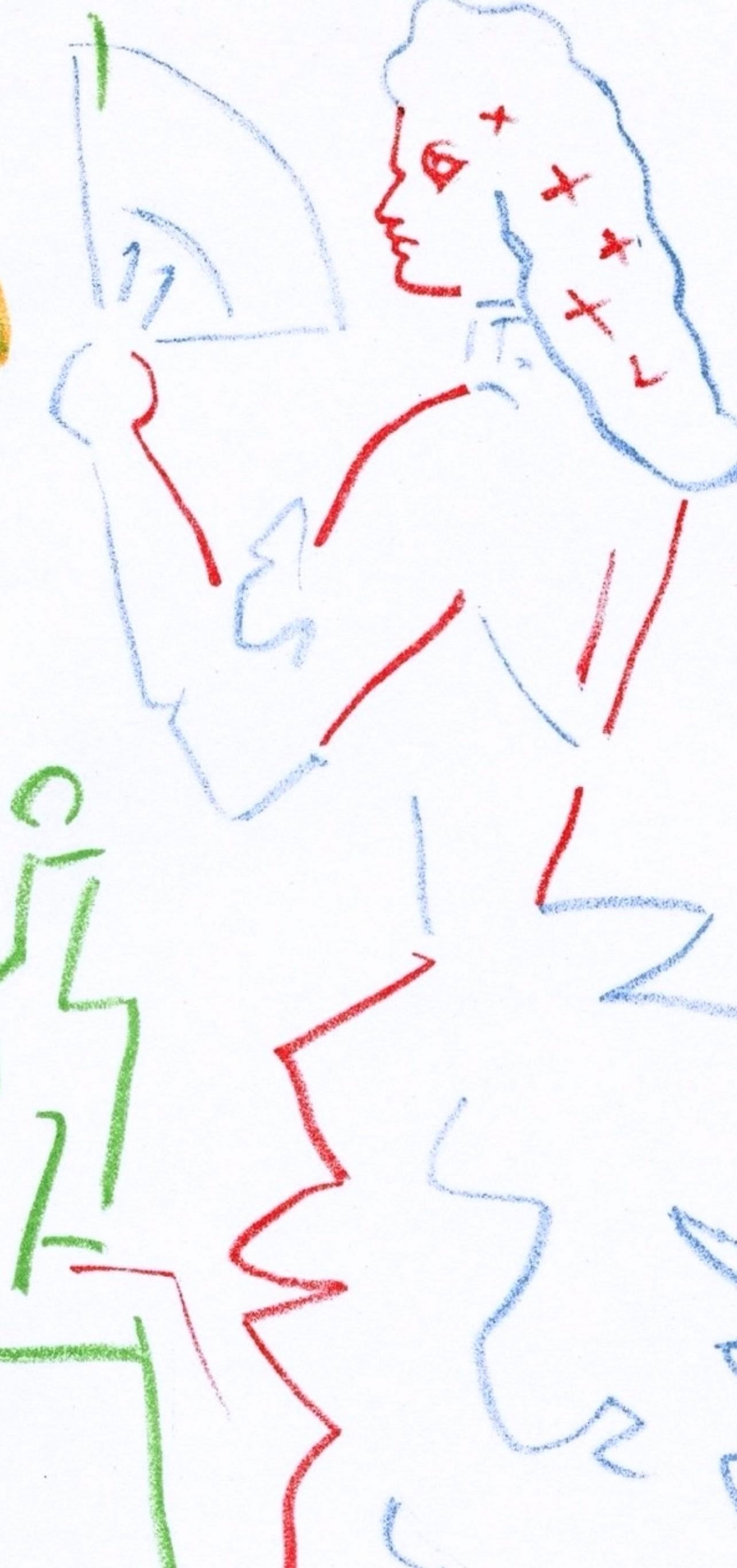 Jean Cocteau, Scène XXXIII, L'aigle à deux têtes, du Théâtre, 1957 en vente 3