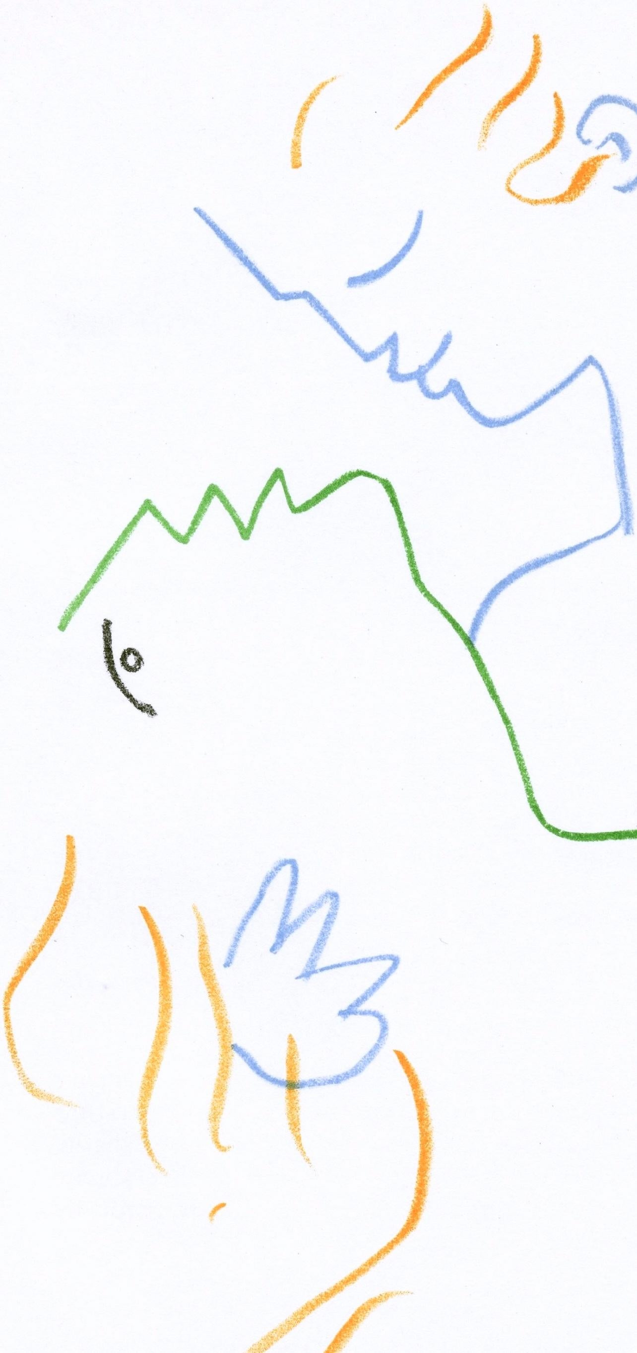 Jean Cocteau, Scene XXXIV, The Eagle with Two Heads, from Theatre, 1957 For Sale 1