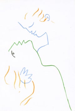 Jean Cocteau, Scene XXXIV, The Eagle with Two Heads, from Theatre, 1957