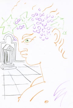 Jean Cocteau, Scene XXXVI, Bacchus, from Theatre, 1957