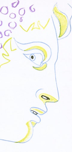 Jean Cocteau, Scene XXXVII, Bacchus, from Theatre, 1957