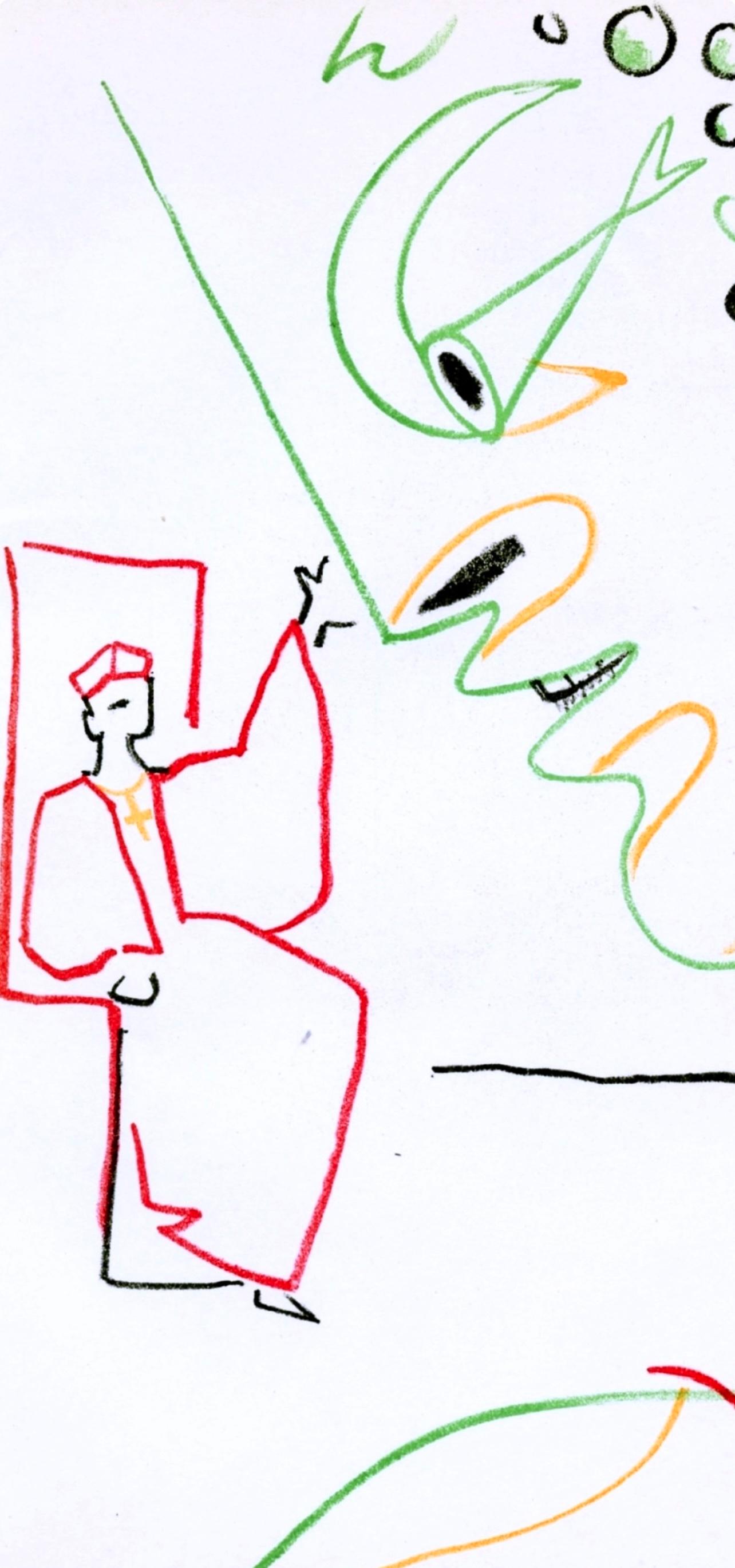 Jean Cocteau, Scène XXXVIII, Bacchus, du Théâtre, 1957 en vente 1