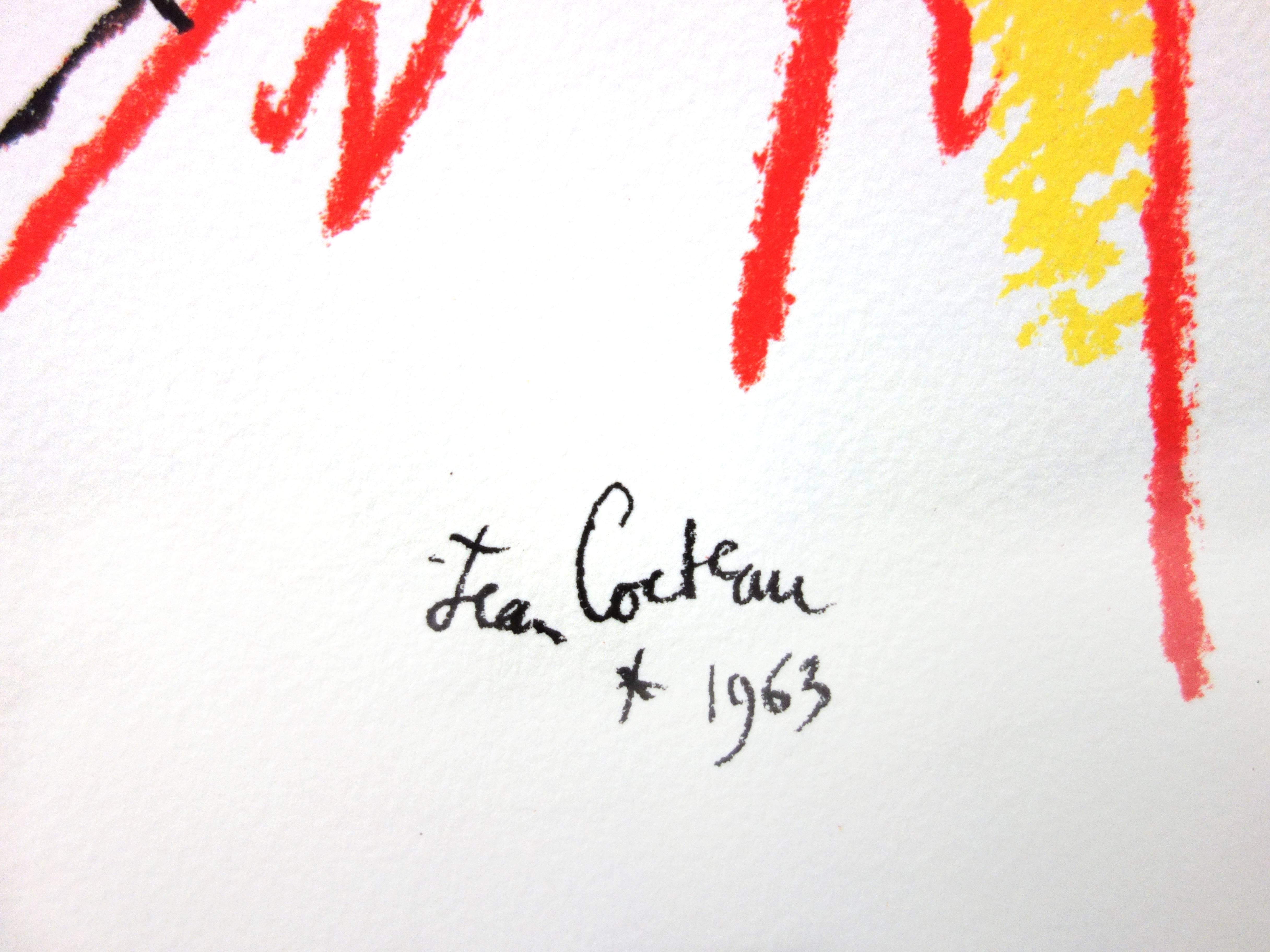 Jean Cocteau – Torrero – Originallithographie im Angebot 1