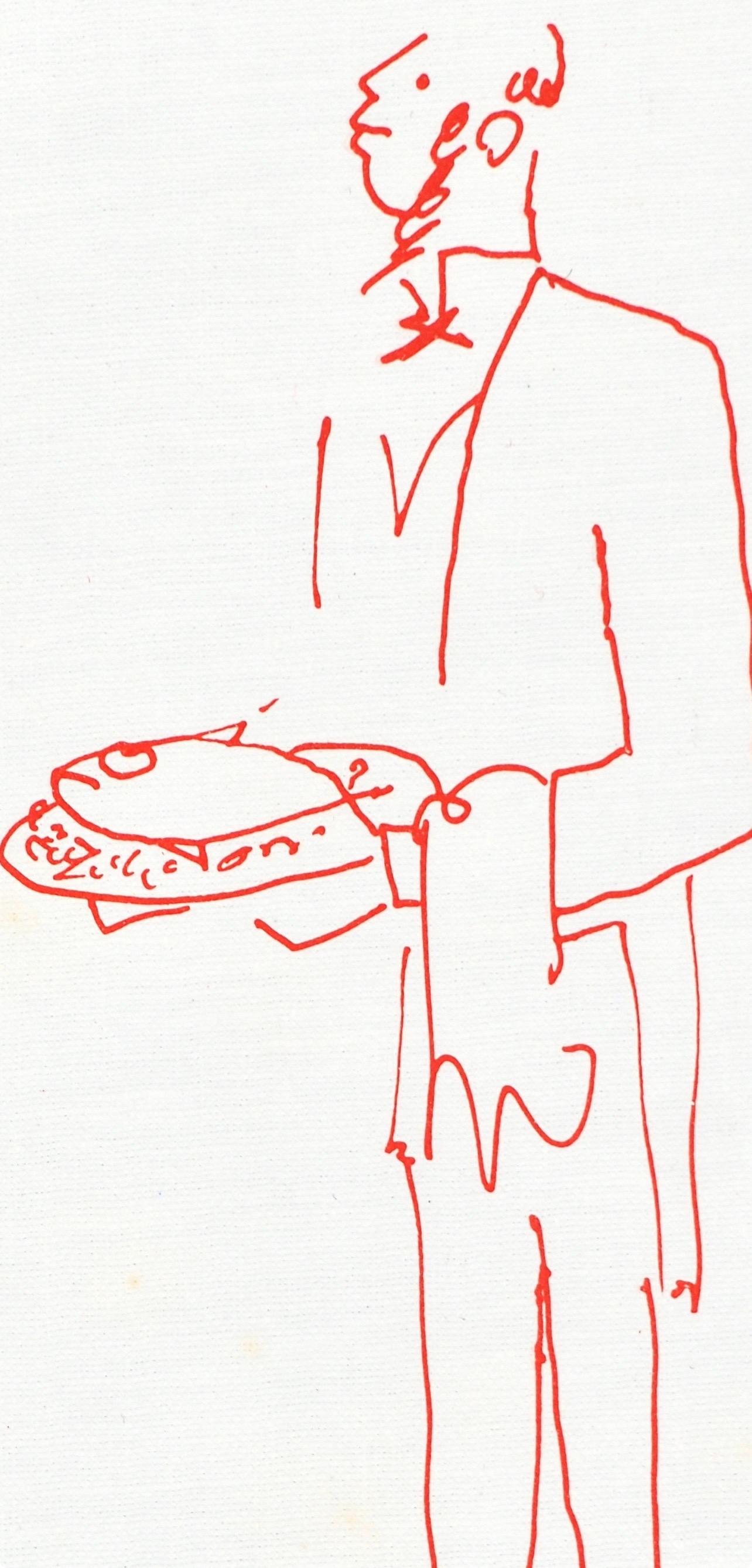 Jean Cocteau, Sin título, de Recetas para un amigo, 1964 en venta 1