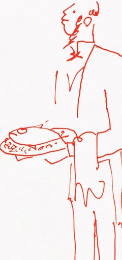 Jean Cocteau, Untitled, from Recipes for a Friend, 1964