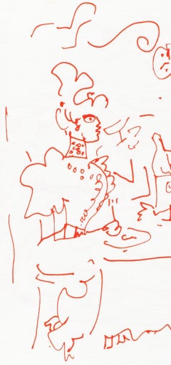 Jean Cocteau, Untitled, from Recipes for a Friend, 1964