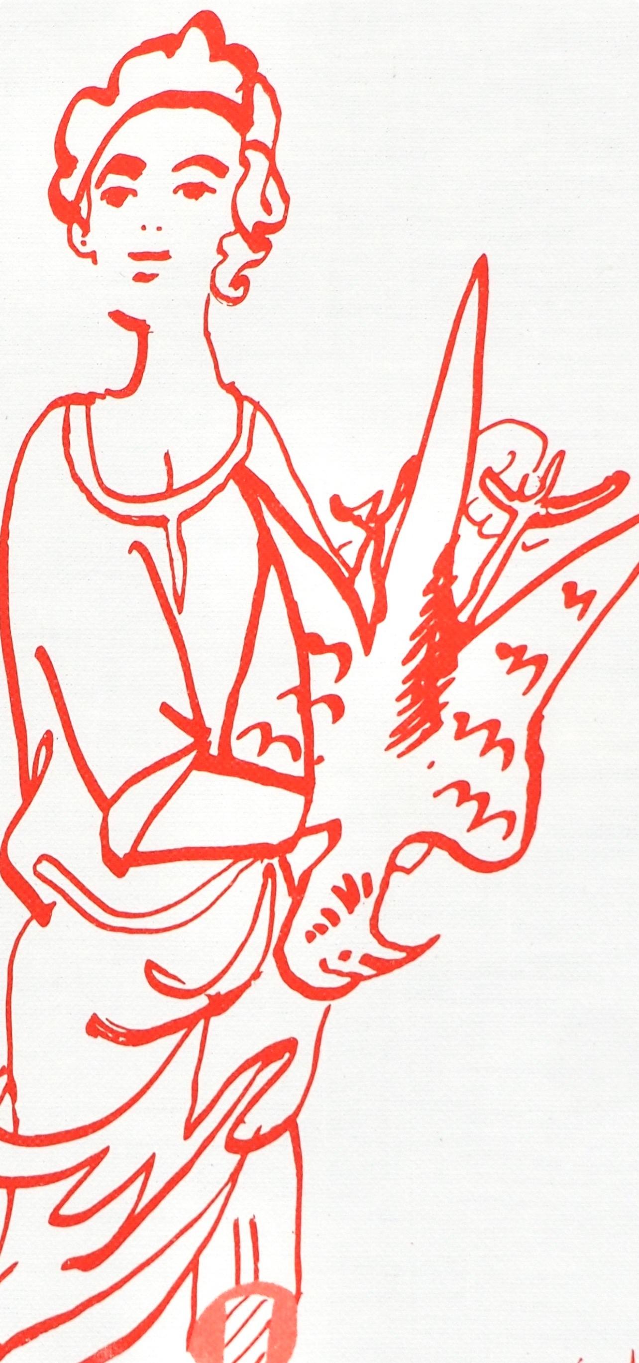 Jean Cocteau, Sin título, de Recetas para un amigo, 1964 en venta 1