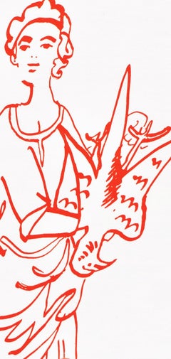 Jean Cocteau, Untitled, from Recipes for a Friend, 1964