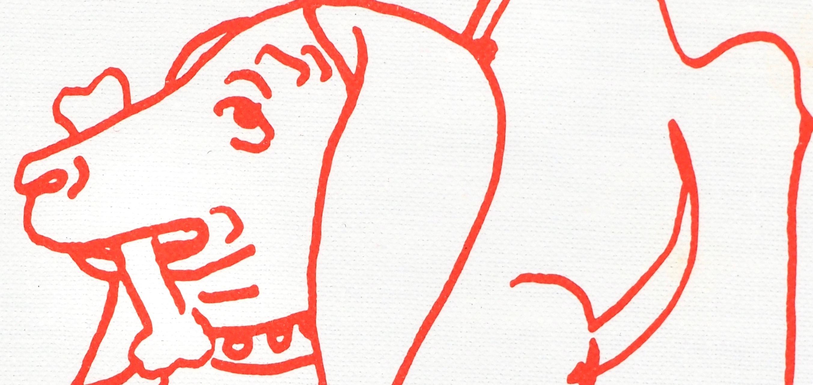 Jean Cocteau, Sans titre, extrait de Recettes pour un ami, 1964 en vente 1