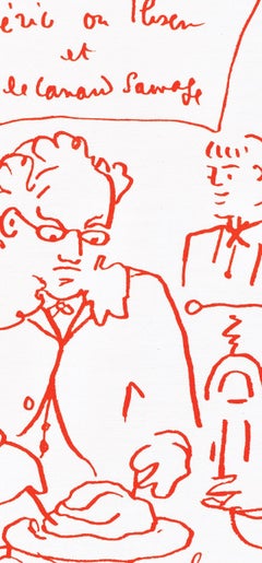 Jean Cocteau, Untitled, from Recipes for a Friend, 1964