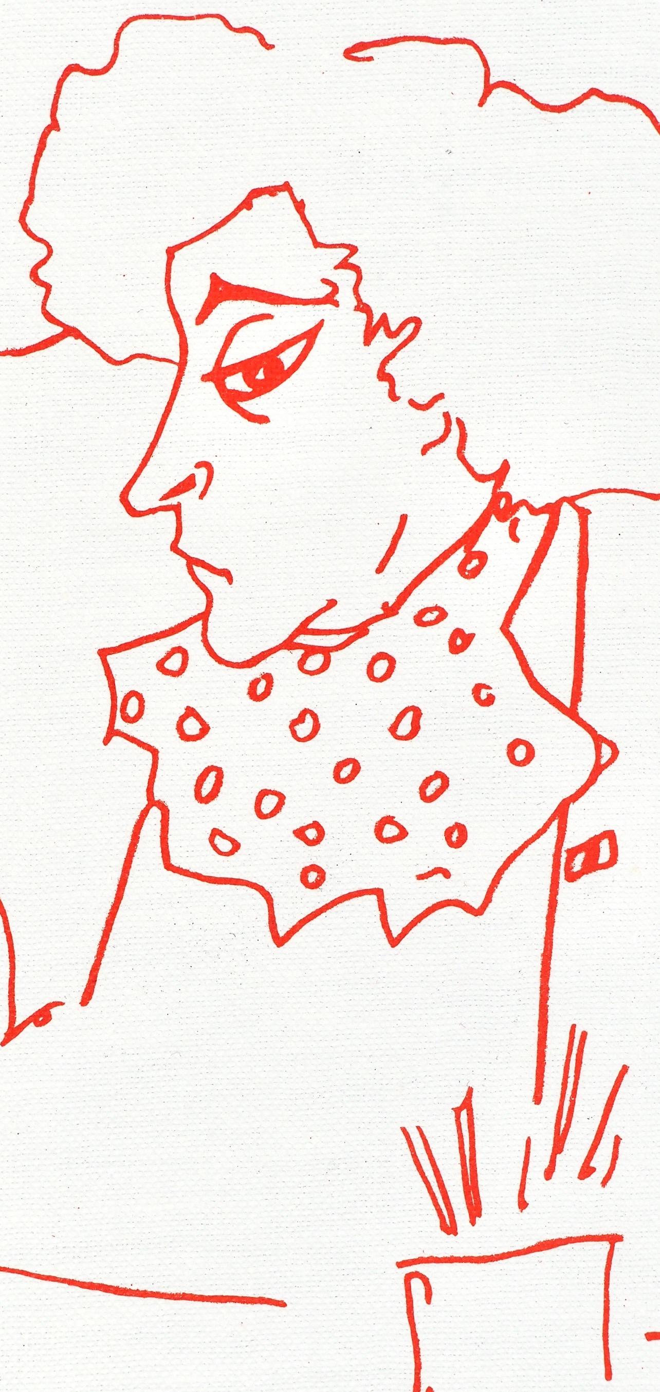 Jean Cocteau, Untitled, from Recipes for a Friend, 1964 en venta 1