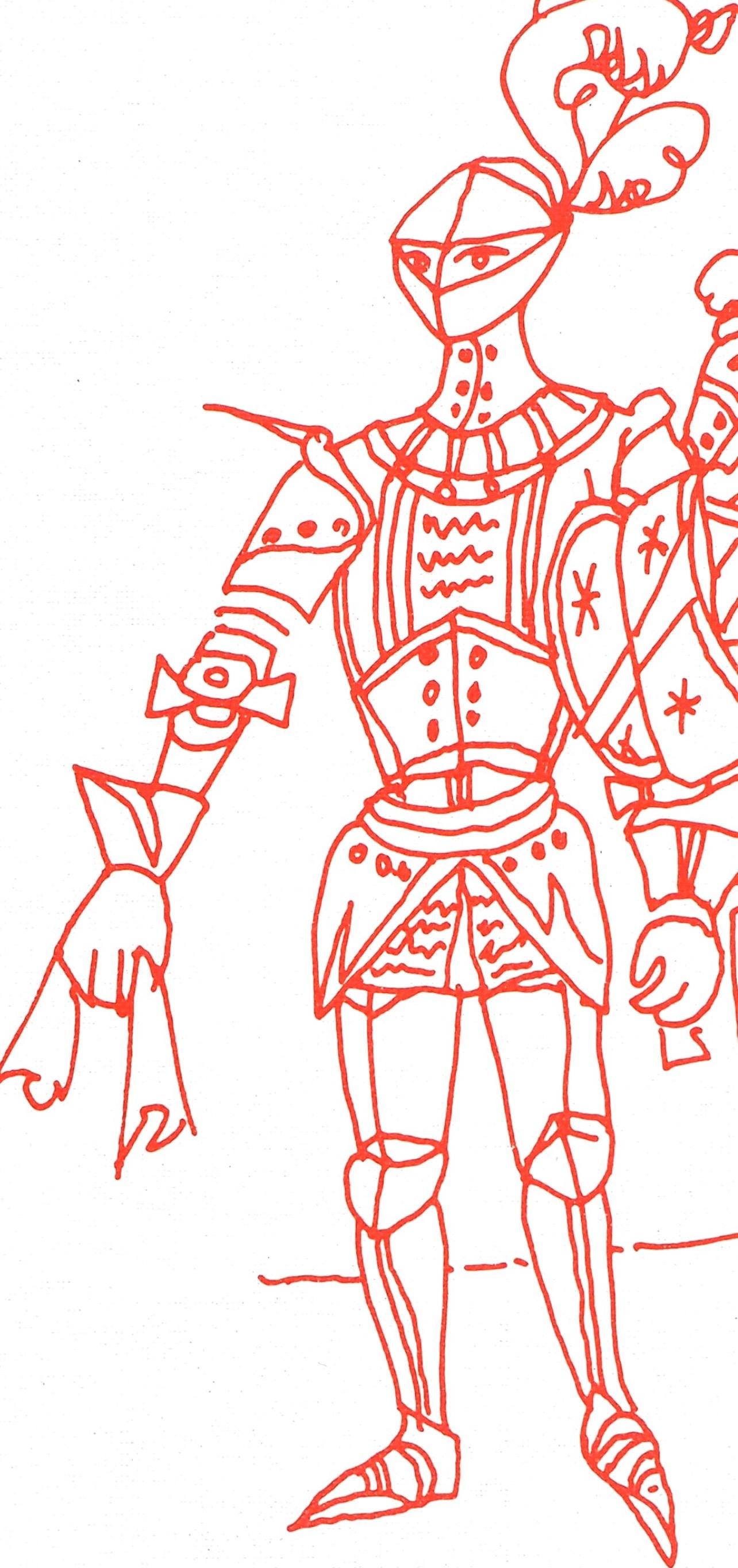 Jean Cocteau, Untitled, from Recipes for a Friend, 1964 For Sale 1