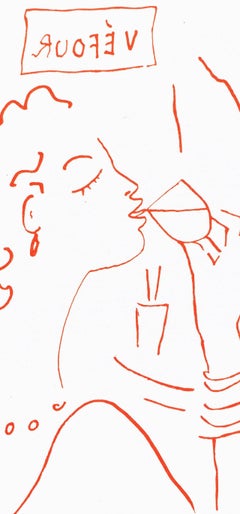 Jean Cocteau, Untitled, from Recipes for a Friend, 1964