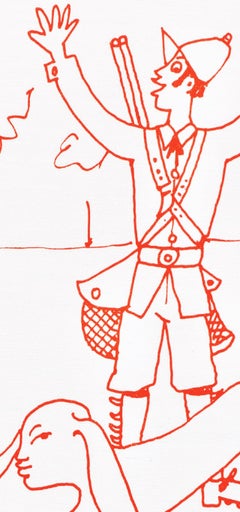 Jean Cocteau, Untitled, from Recipes for a Friend, 1964