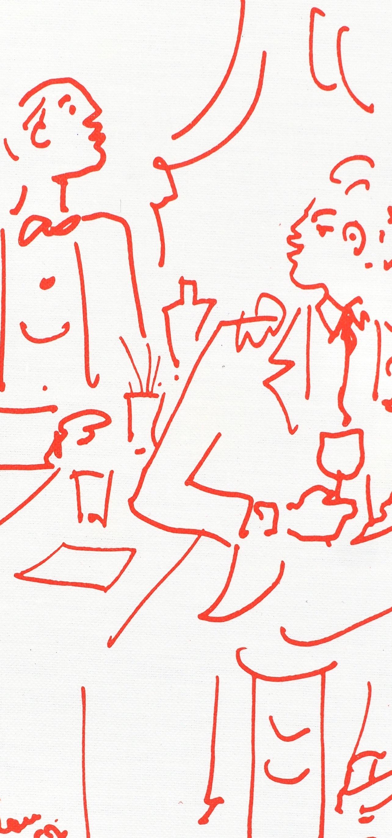 Jean Cocteau, Untitled, from Recipes for a Friend, 1964 en venta 1