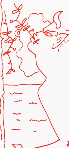 Jean Cocteau, Untitled, from Recipes for a Friend, 1964