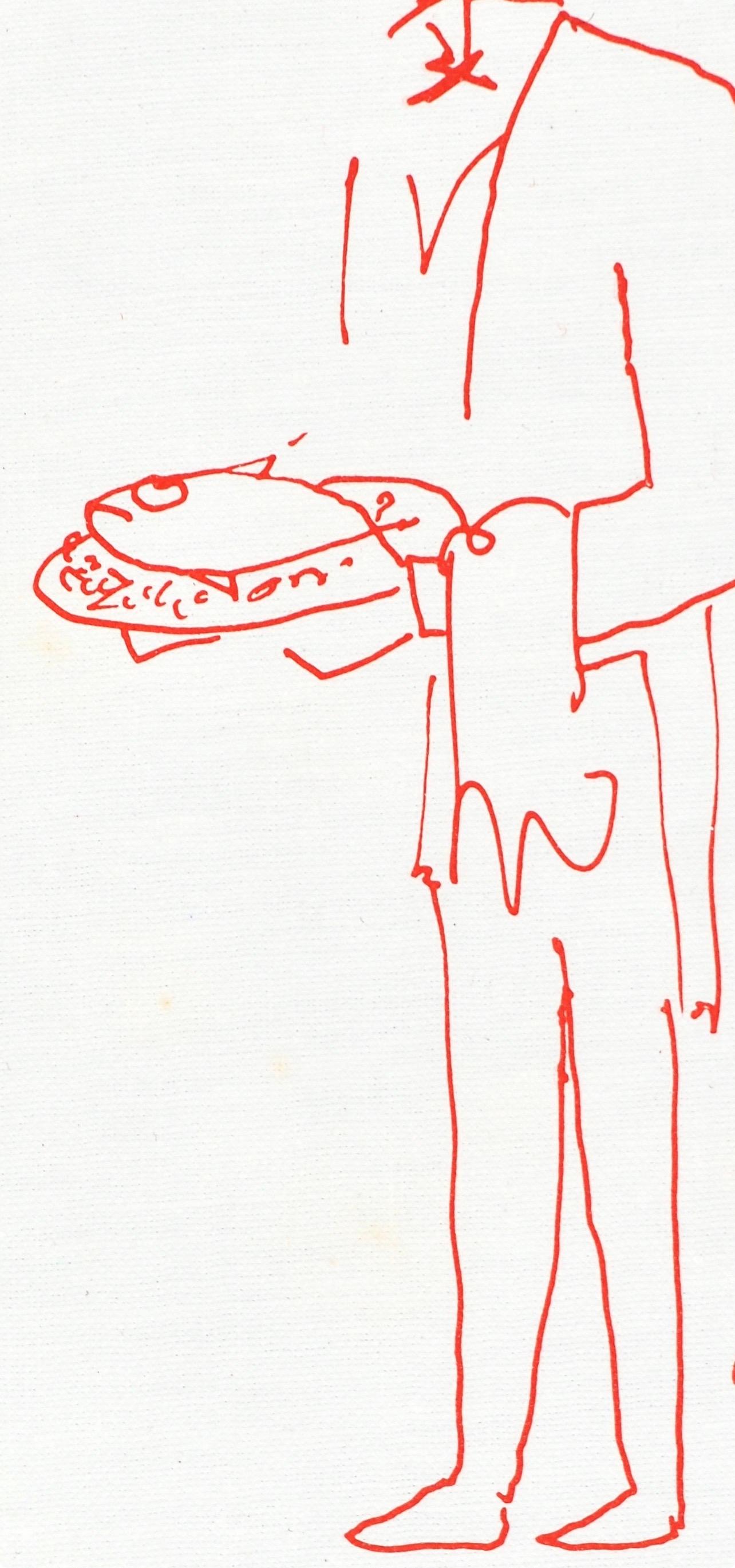 Jean Cocteau, Sin título, de Recetas para un amigo, 1964 en venta 2