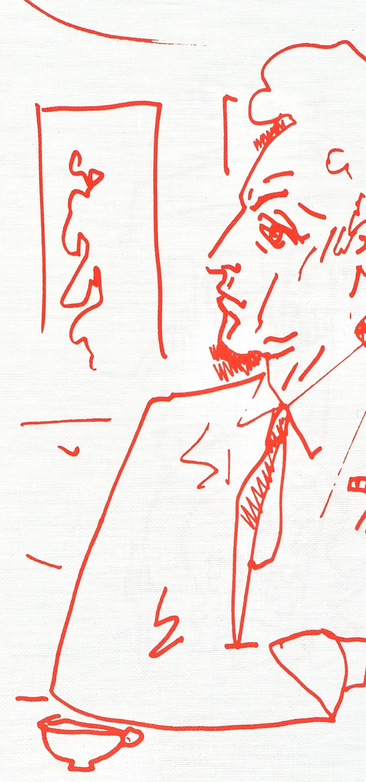 Jean Cocteau, Sin título, de Recetas para un amigo, 1964 en venta 2