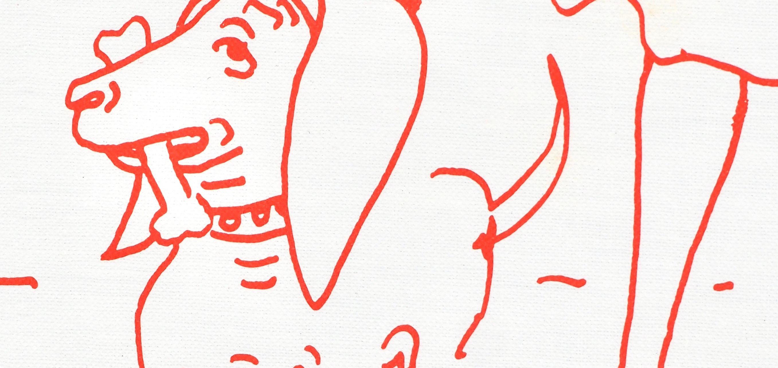 Jean Cocteau, Sans titre, extrait de Recettes pour un ami, 1964 en vente 2