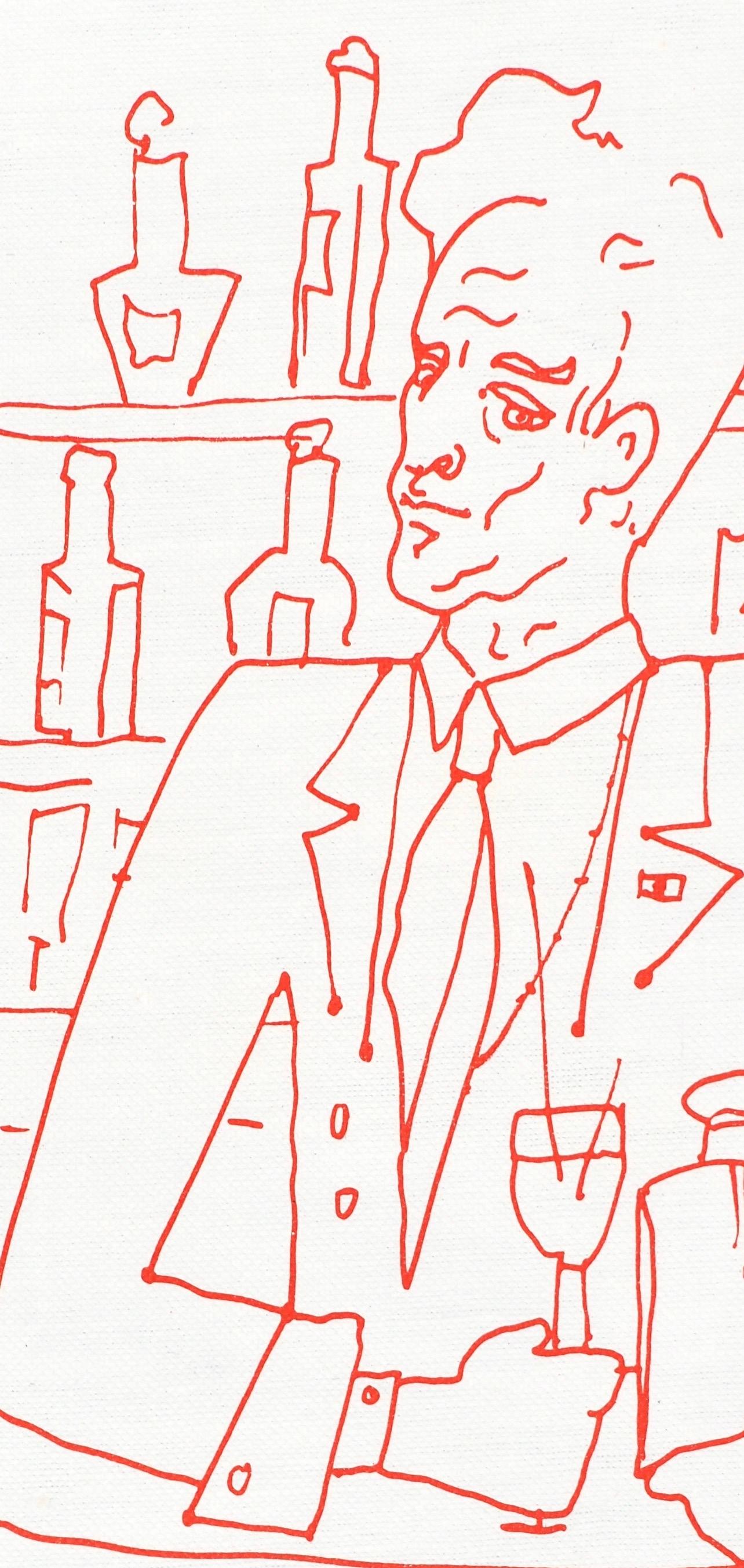 Jean Cocteau, Untitled, from Recipes for a Friend, 1964 For Sale 2